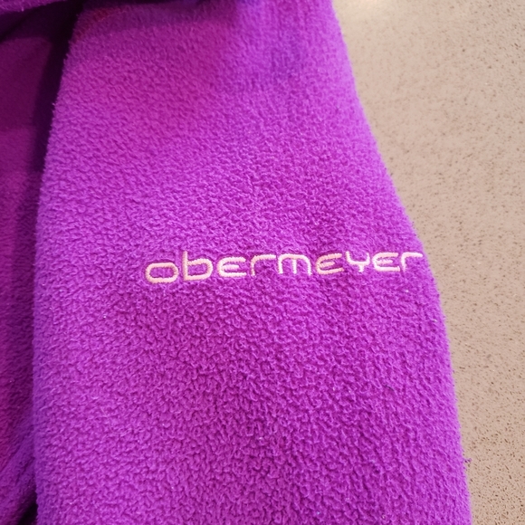 Girl's Winter Fleece Jacket (Obermeyer) - Picture 4 of 8